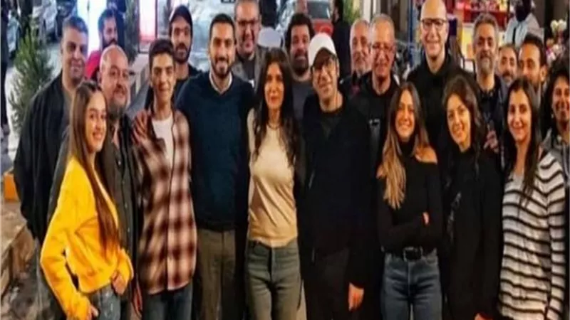 توافد أبطال فيلم 11:11 فى دور العرض الخاص