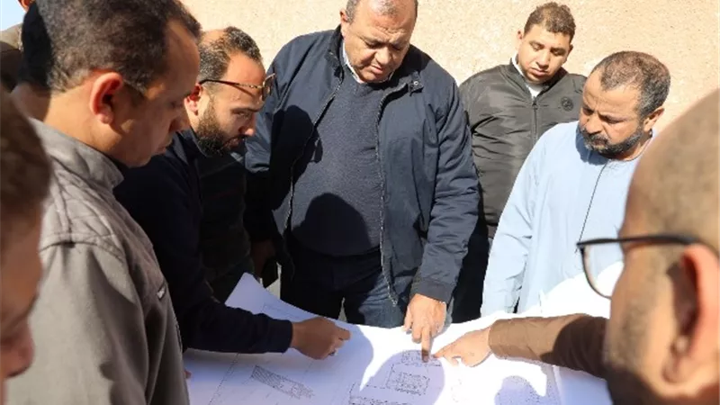 المهندس رجب السعيد .. جولات ميدانية لمتابعه مشروعات حياة كريمة