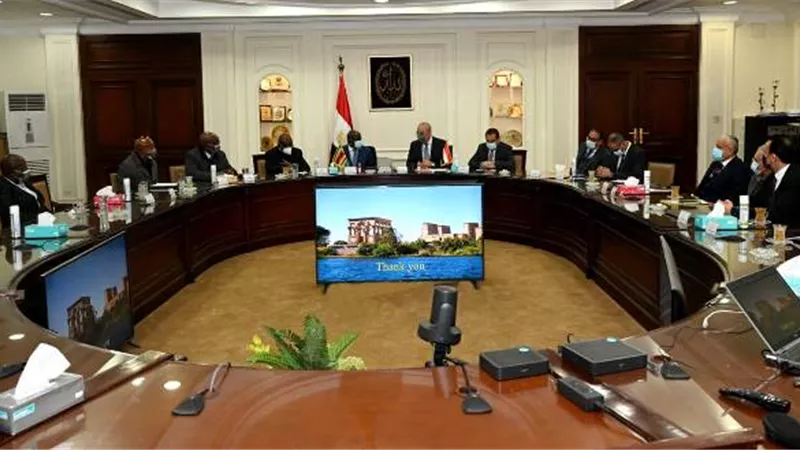 تعرف على تفاصيل زيارة وفد دولة زيمبابوى مع وزير الإسكان.. بالصور