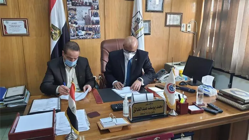 تعاون بين الصحه وطب الاسنان ببنى سويف للتوعية بالكشف المبكر عن سرطان الفم