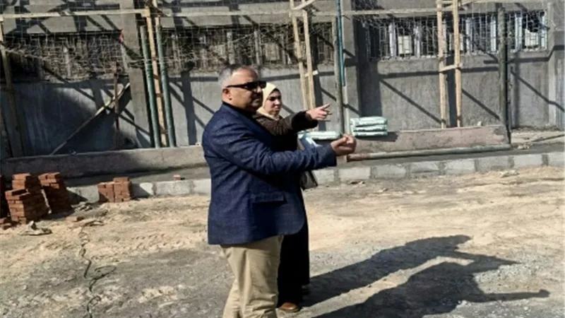 الصبروط يتابع الاعمال الإنشائية في مراكز الشباب بالقليوبية المدرجة بمبادرة 