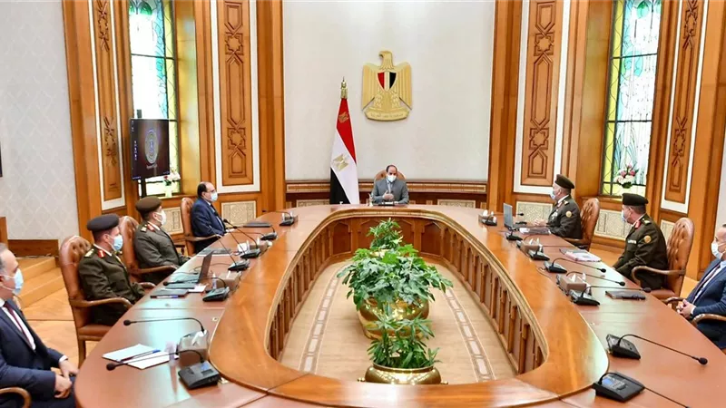 الرئيس السيسي يتابع الموقف التنفيذي لعدد من مشروعات الهيئة الهندسية على مستوى الجمهورية