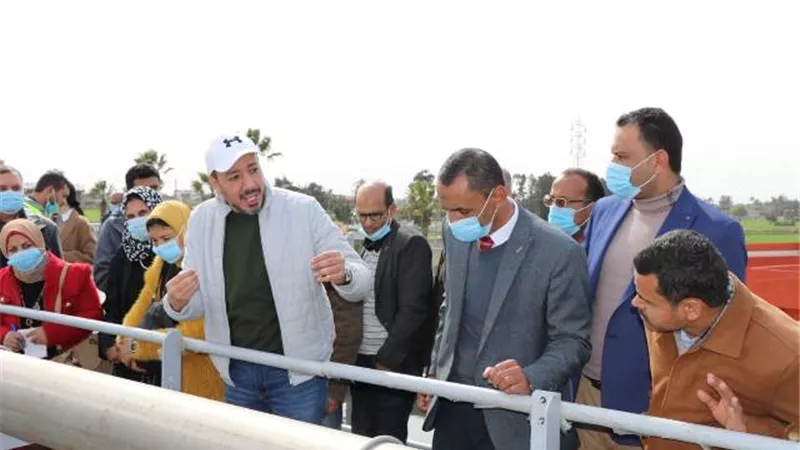 القابضة لمياه الشرب تستعراض تجربة تكنولوجيا البيوبلوك لمحطة معالجة الصرف الصحى بالشرقية