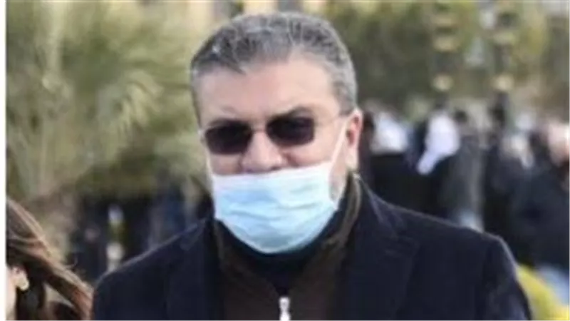 عمرو الليثي فى جنازة عايدة عبد العزيز