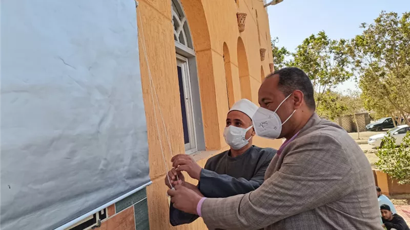 إفتتاح مسجد البروج شرق بالطود جنوب الأقصر..صور