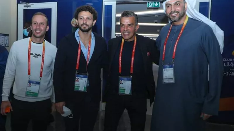 كاس العالم للاندية.. رئيس نادي الوحدة يكرم بعثة الاهلى بالإمارات