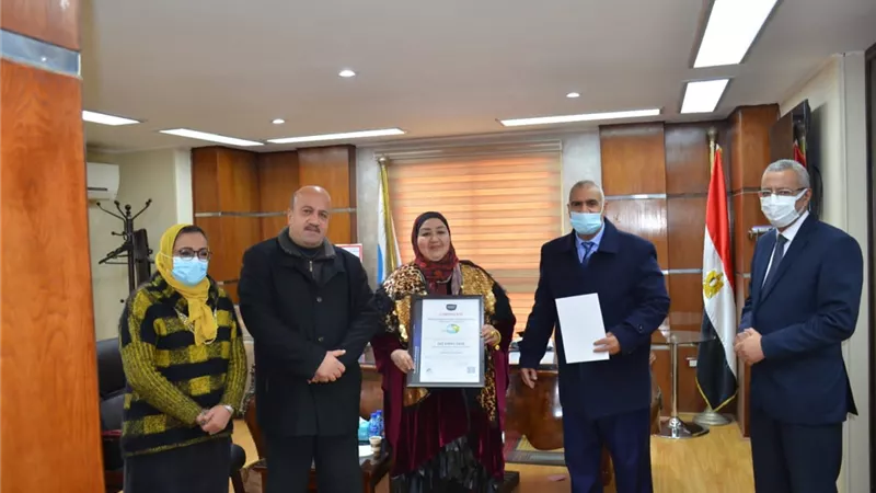 الأيزو الدولية لمركز تدريب شركه الجيزة لمياه الشرب والصرف الصحى