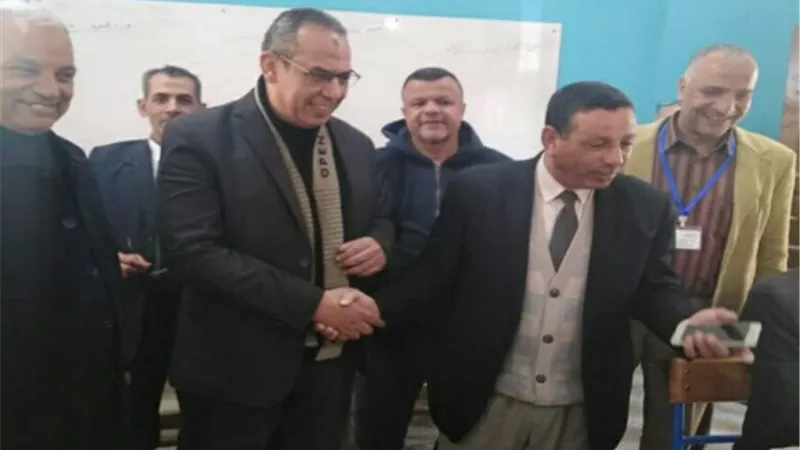 وكيل التعليم بالقليوبية يتفقد لجنة النظام والمراقبة للشهادة الاعدادية