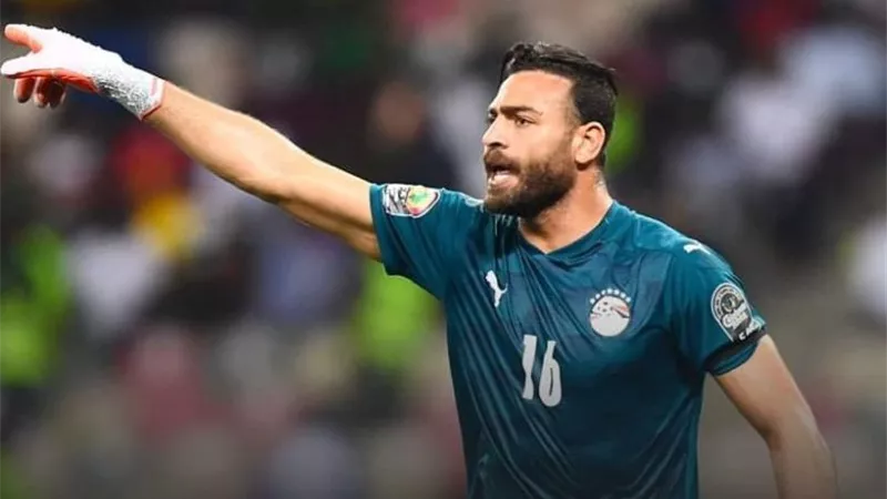 بعد التصدي لثلاث ضربات جزاء.. أبو جبل مرشحا للفوز بأفضل حارس في بطولة أمم أفريقيا
