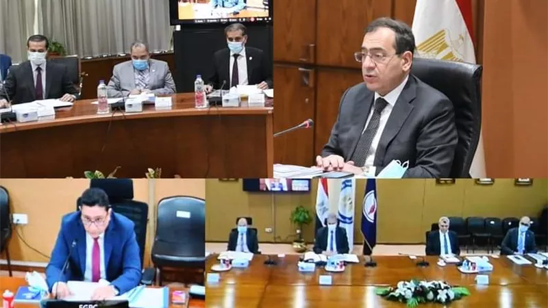 الملا: الإسراع بتوسعات ميناء الحمراء البترولى لمواكبة الطفرة التنموية بالعلمين الجديدة