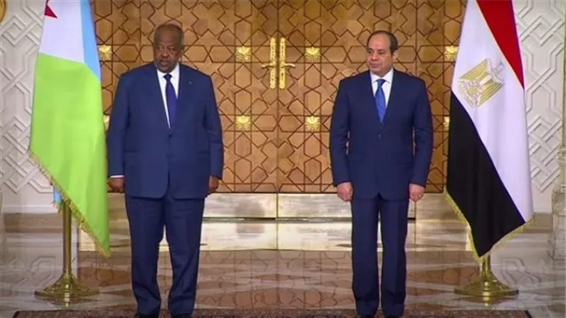 الرئيس السيسي: مصر وجيبوتي تجمعهما علاقات استراتيجية ممتدة على كافة الأصعدة