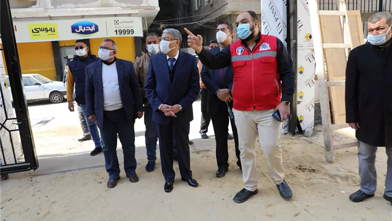 محافظ المنيا يتفقد تطويرالمقر الرئيسي لهيئة الإسعاف المصرية..صور