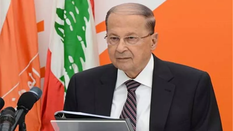 عون يبحث مع وزير الدفاع اللبناني ملف ترسيم الحدود البحرية الجنوبية