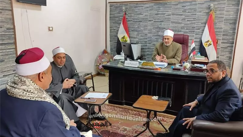 بالصور.. وكيل وزارة الأوقاف يترأس لجنة اختبارات التصفية الأولية لمسابقة الإيفاد الدائم للأئمة