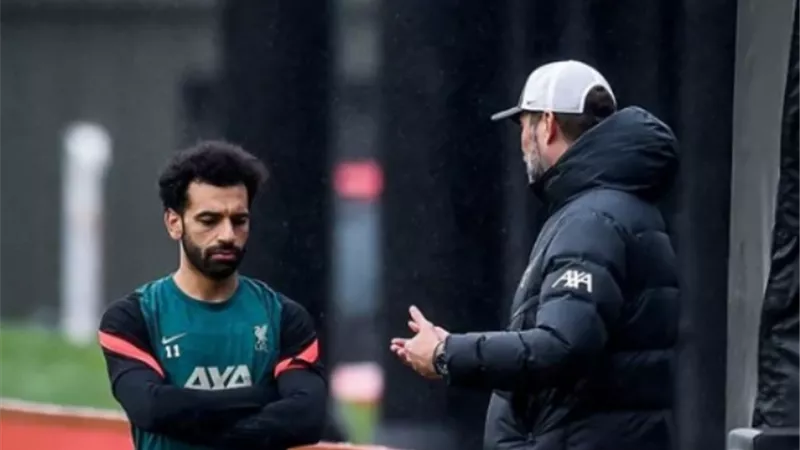عقب خسارة اللقب الإفريقى.. الحزن يسيطر على محمد صلاح في مران ليفربول
