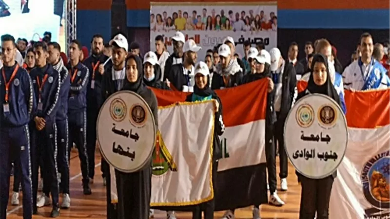 جامعة بنها تشارك فى فعاليات ملتقى الصداقة الدولي بالمنصورة