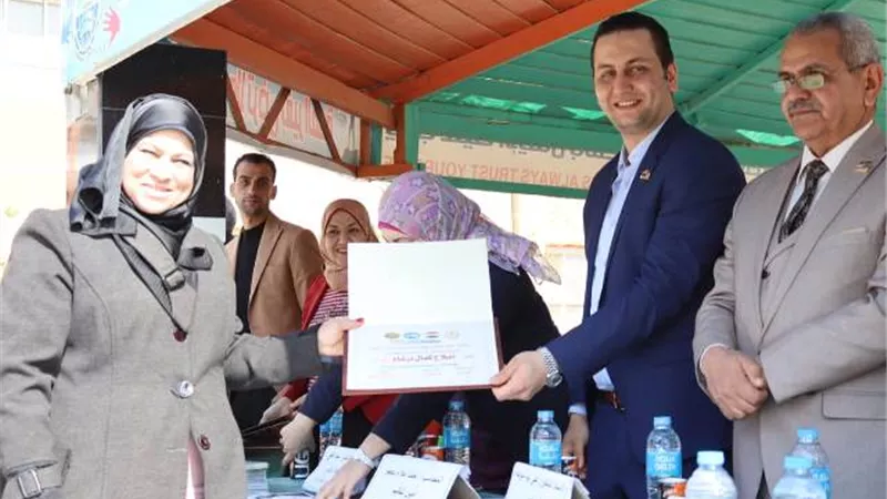 تكريم المتفوقين من طلاب مدارس بيلا بكفر الشيخ