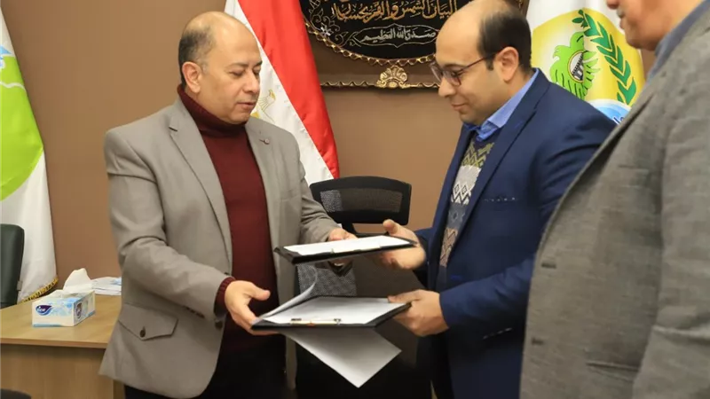مياه أسيوط توقع إتفاقية تعاون مع منظمة الأمم المتحدة 