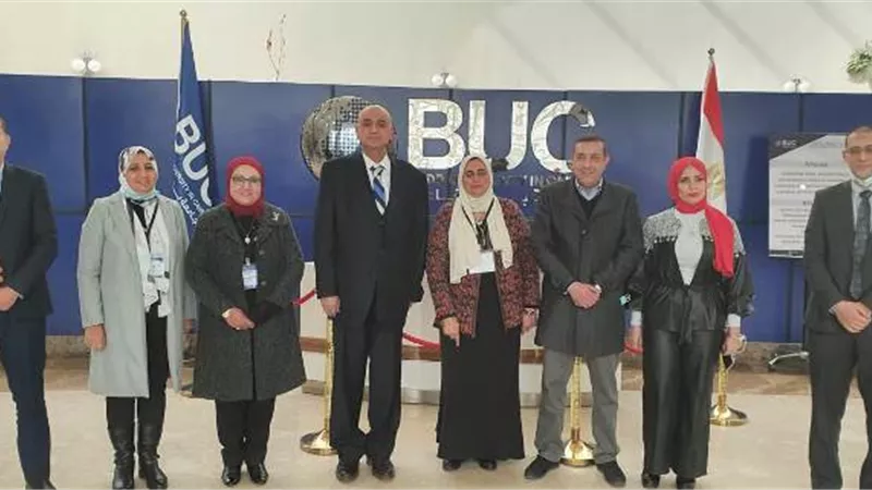 جامعة بدر تستقبل لجنة القطاع الصيدلية لإعتماد درجات الدراسات العليا.. بالصور