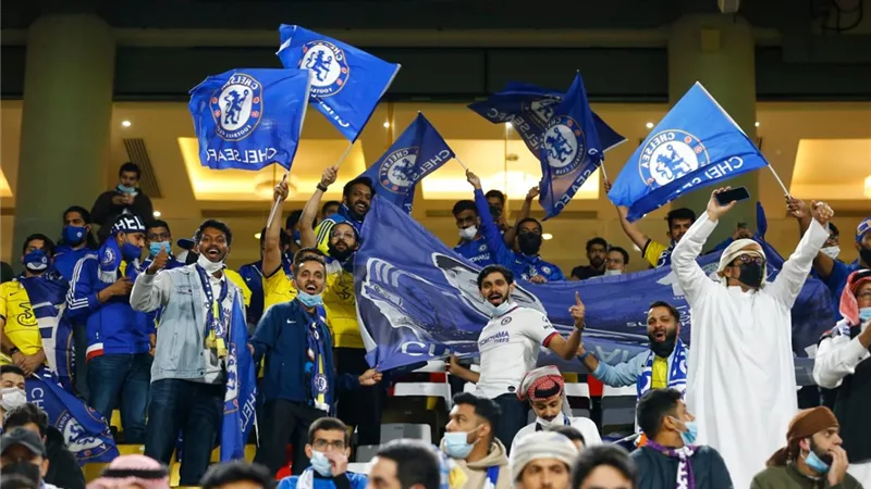 جماهير الهلال وتشيلسى تملأ ستاد محمد بن زايد بالامارات.. صور