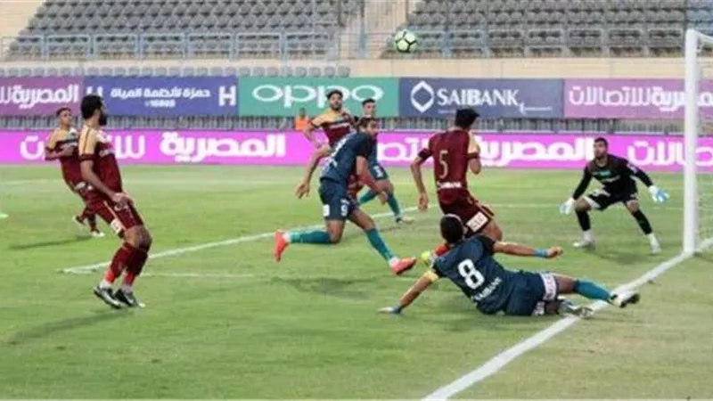 انبى والمقاصة يتعادلان سلبيا بالدورى