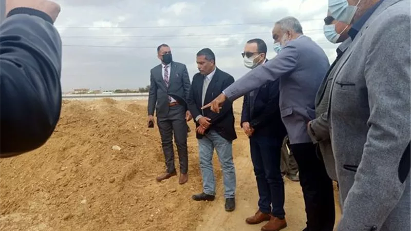 الإسماعيلية تستكمل مشروعات الصرف والطرق بمدينة فايد..صور