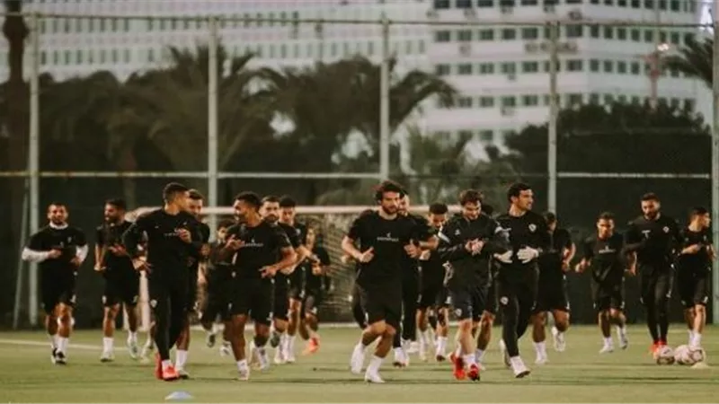 مران الزمالك.. فقرة بدنية للاعبين.. وإمام وحامد يواصلان التأهيل