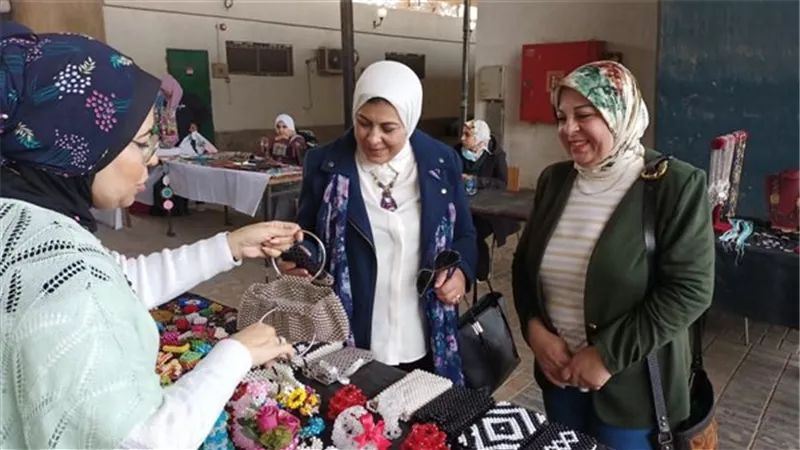 معرض للمنتجات اليدوية والتراثية بمركز التنمية الشبابية بالجزيرة..اليوم