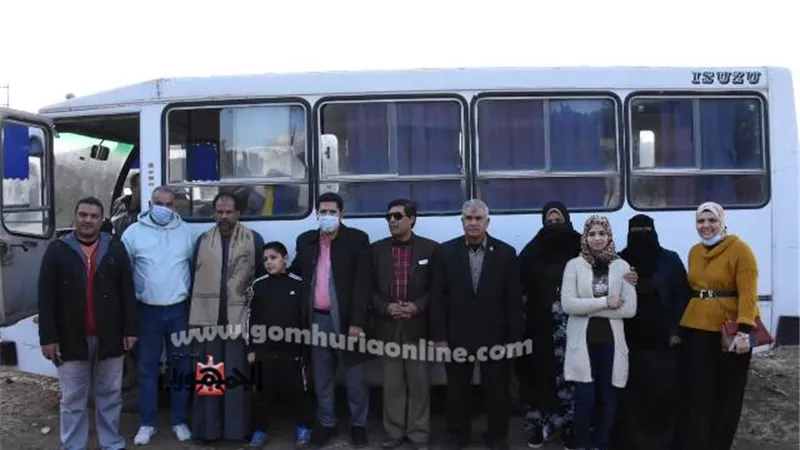جامعة السادات تنظم قافلة طبية بعزبة التفتيش مركز أشمون بالمنوفية