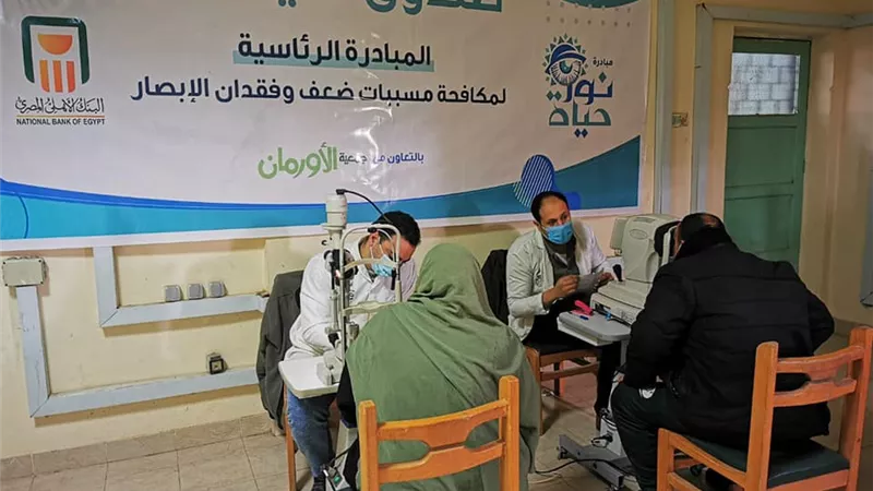 “تحيا مصر”: المبادرة الرئاسية نور حياة تستقبل 7 ألاف مواطن خلال يومين
