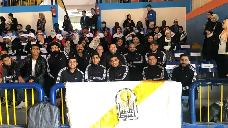 ملتقى الصداقة الدولي الأول لشباب الجامعات بجامعة المنصورة