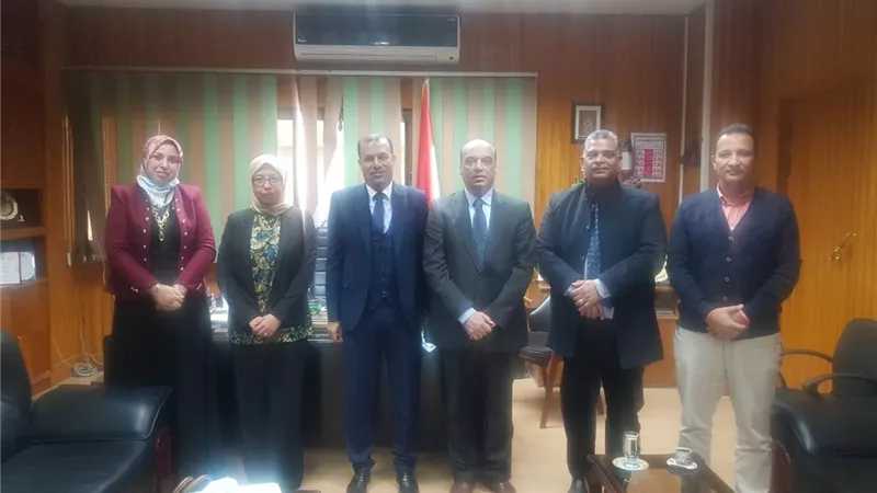 بروتوكول تعاون بين صحة دمياط وكلية طب المنصورة
