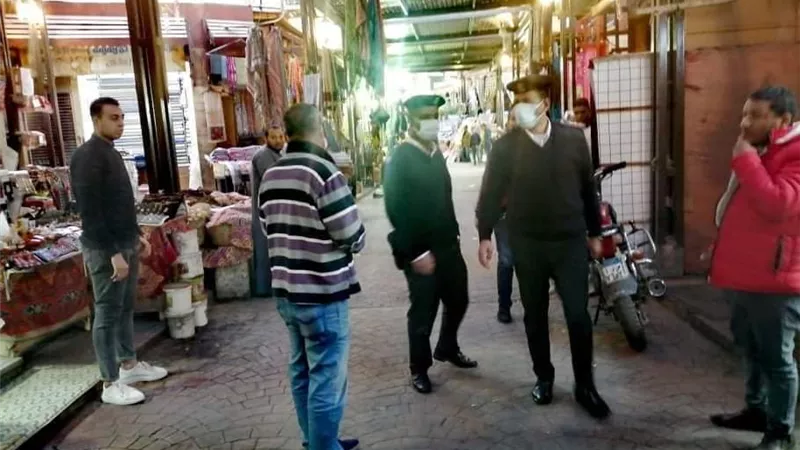 حملة لرفع الإشغالات والتعديات بشوارع الأقصر