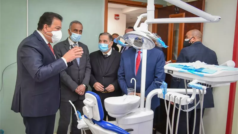 القائم بأعمال وزير الصحة يتفقد أعمال تطوير 