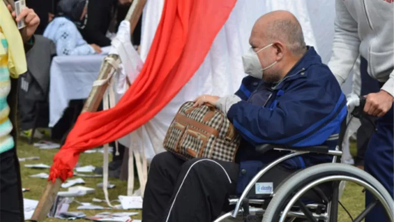 كبار السن يشاركون في انتخابات الزمالك ..صور