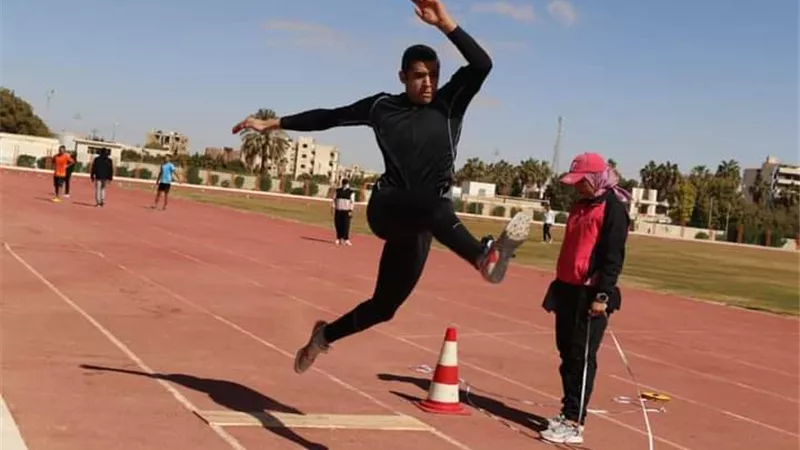 جامعة الوادى تتصدر العاب القوى فى الوثب الطويل والجلة بمهرجان الجنوب الرياضي