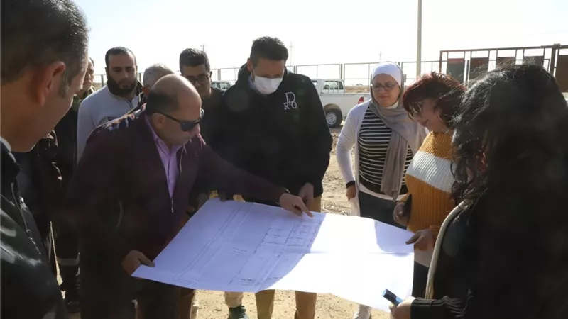 رئيس مياه أسيوط ووفد القابضة للمياه والهيئة القومية يتفقدون معالجة القوصية تمهيدا لاستلامها