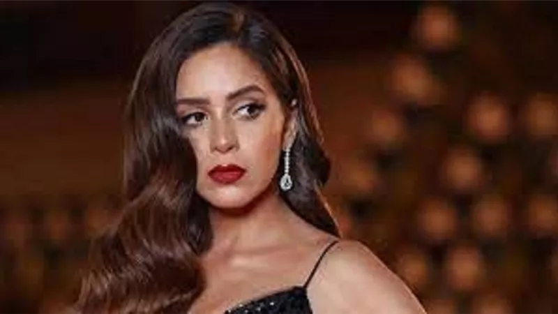 جميلة عوض تروج لفيلمها الاخير 