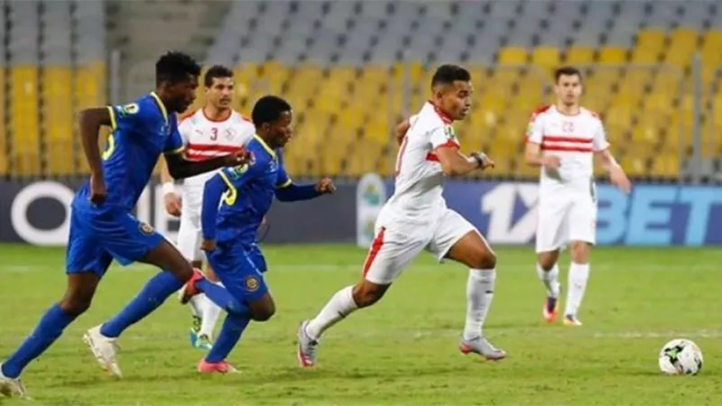 شاهد مباراة الزمالك وبترو أتلتيكو .. الشوط الاول لحظة بلحظة ... بث مباشر