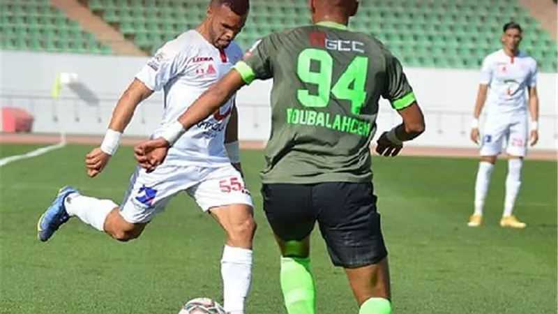 الدورى المغربى: لا غالب ولا مغلوب بين الحسنية والدفاع الجديدي