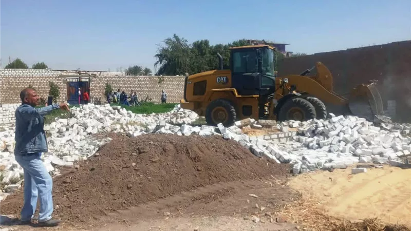 محافظ أسوان : التعامل بكل حسم مع التعديات على الأراضى الزراعية