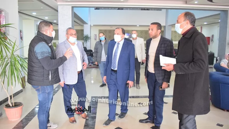 رئيس جامعة بني سويف: معدلات إنشاء وتجهيز عاليه فى الجامعة الأهلية