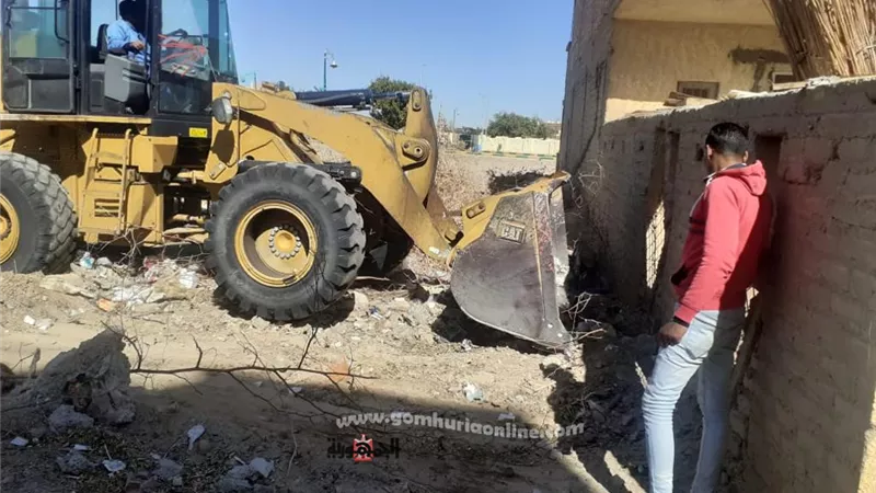 رفع ١٠ أطنان من الأتربة والمخلفات الصلبة بمدينة سفاجا
