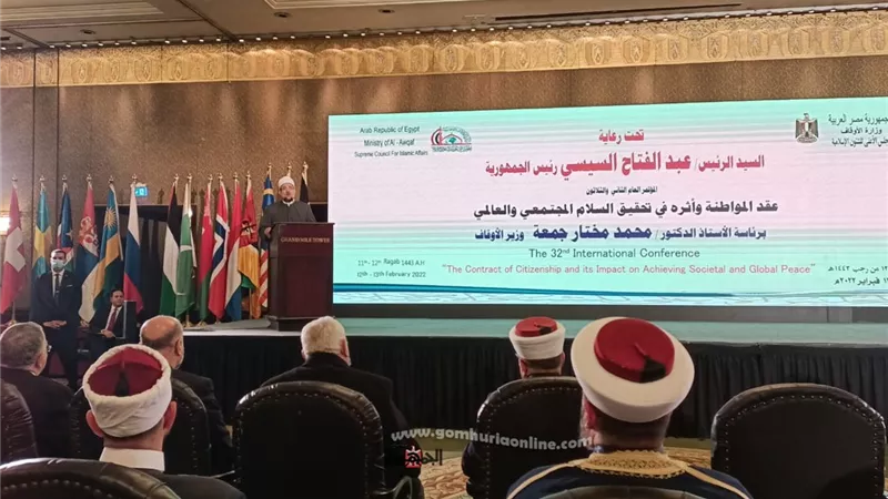 مؤتمر الأوقاف يدعو لإصدار ميثاق دولي يجرم الإساءة للمقدسات والرموز الدينية