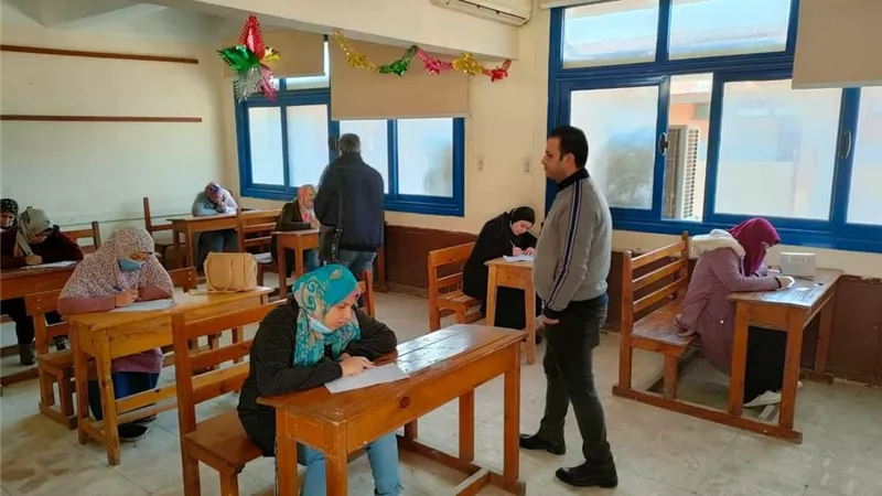 ختام إختبارات المرشحين لوظيفة مهندس بشركة مياه بنى سويف