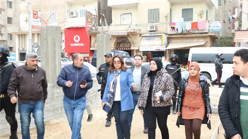 محافظ دمياط تتفقد مشروع تطوير المناطق الغير مخططة..صور