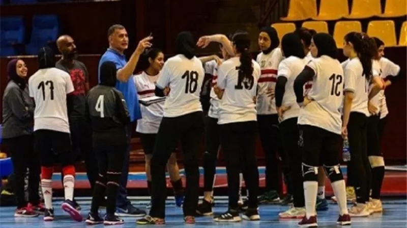 سيدات طائرة الزمالك تكتسح أصحاب الجياد