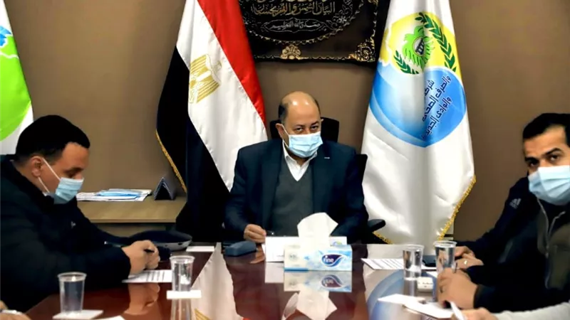 مياه أسيوط تعقد اجتماعا لأعضاء اللجنة الوقائية .. ودرة يؤكد على المتابعة مع الصحة والتشديد علي الإجراءات الاحترازية