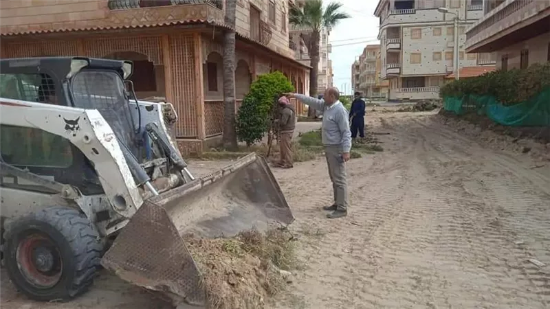 مصيف بلطيم يستعد قبل الصيف بشهور