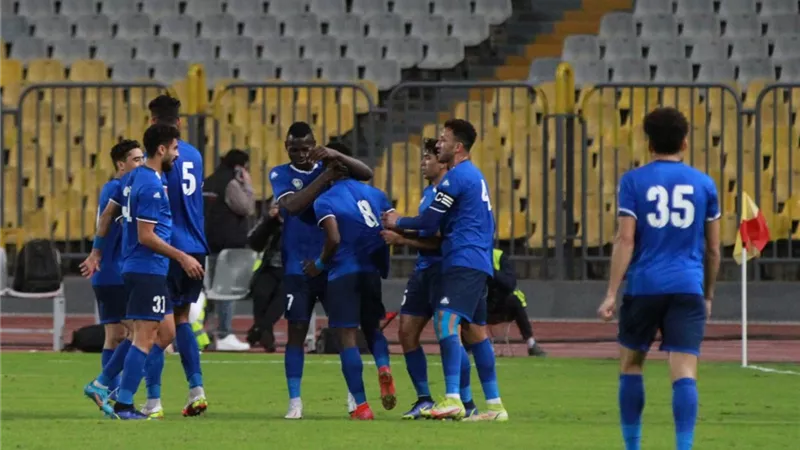 كالابا يتقدم بالهدف الأول لسموحة فى شباك الزمالك